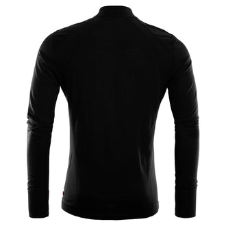 Pullover LightWool Zip Shirt jet black