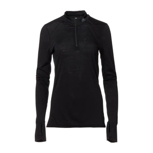 Aclima Pullover LightWool Zip Shirt Frauen - ASMC