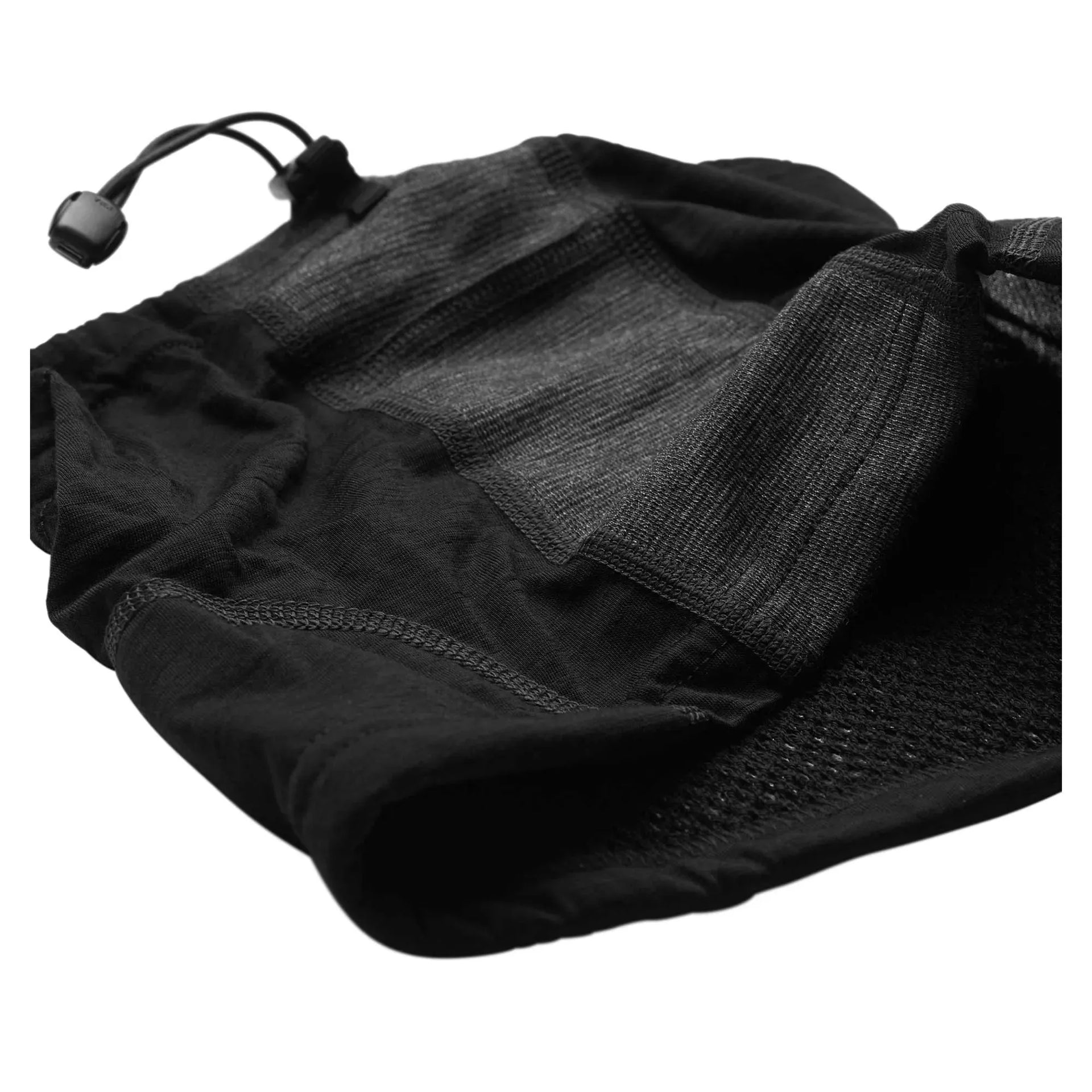 Aclima Aclima Beanie LightWool Multifunction jet black marengo - ASMC