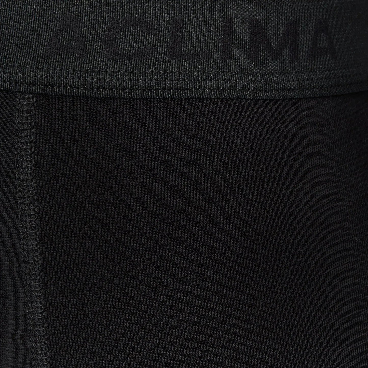Unterhose WarmWool Long Shorts jet black