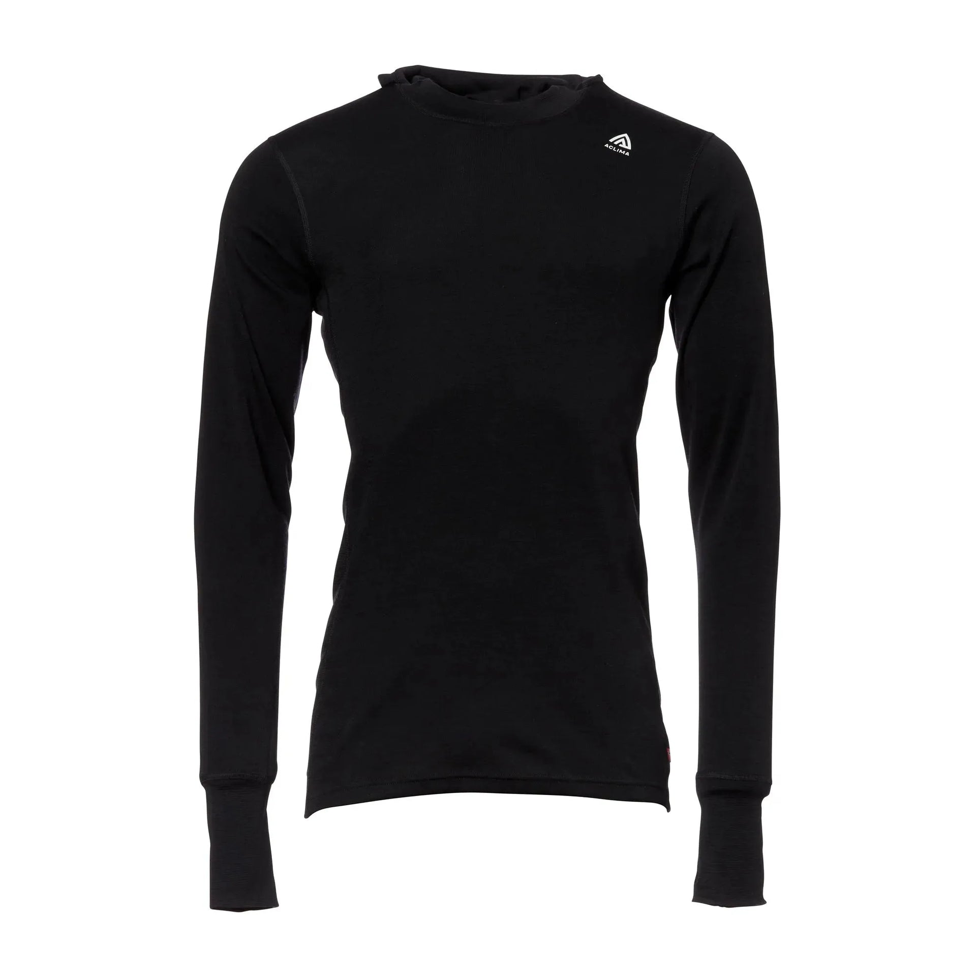 Aclima Aclima Hoodie WarmWool Sweater jet black - ASMC