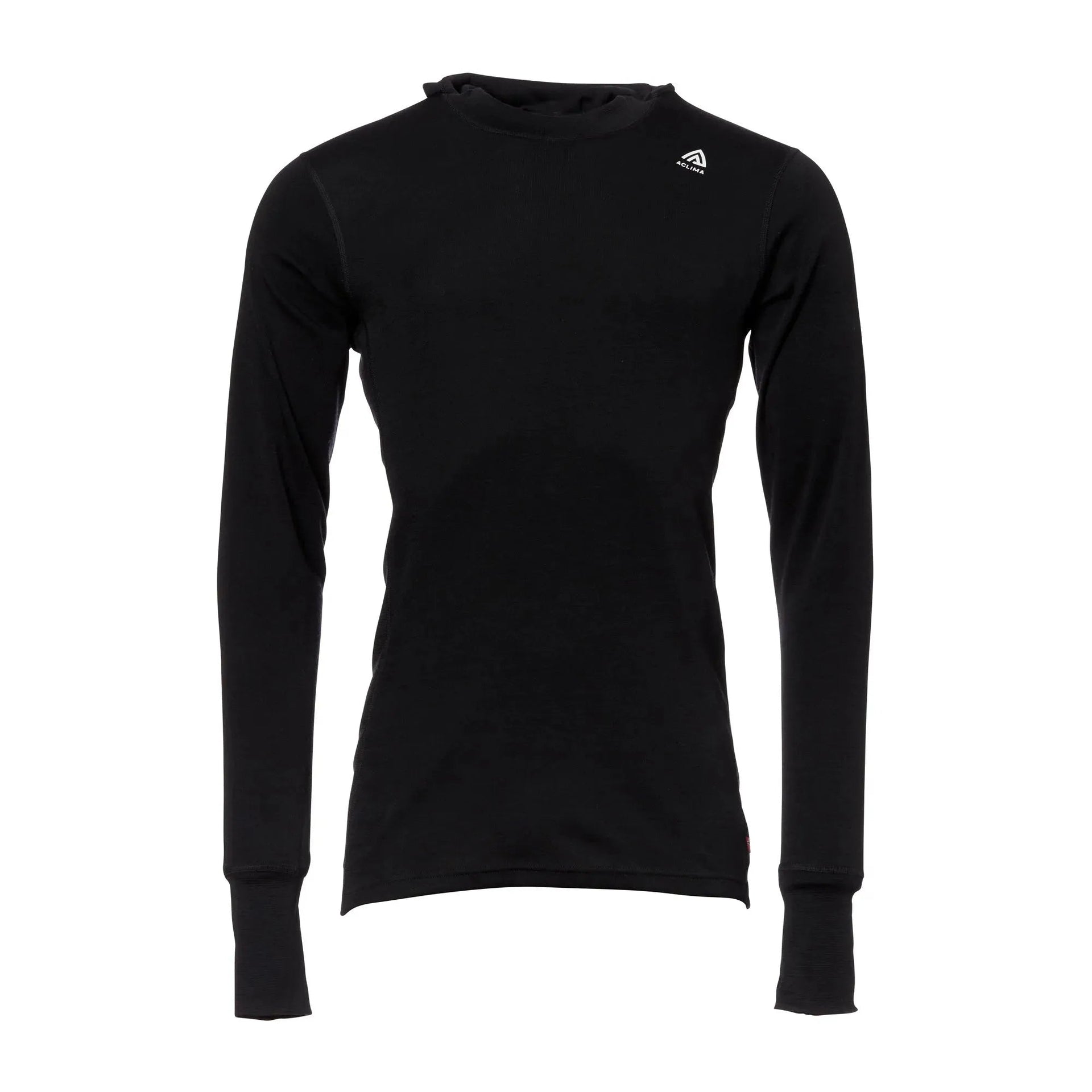 Hoodie WarmWool Sweater jet black