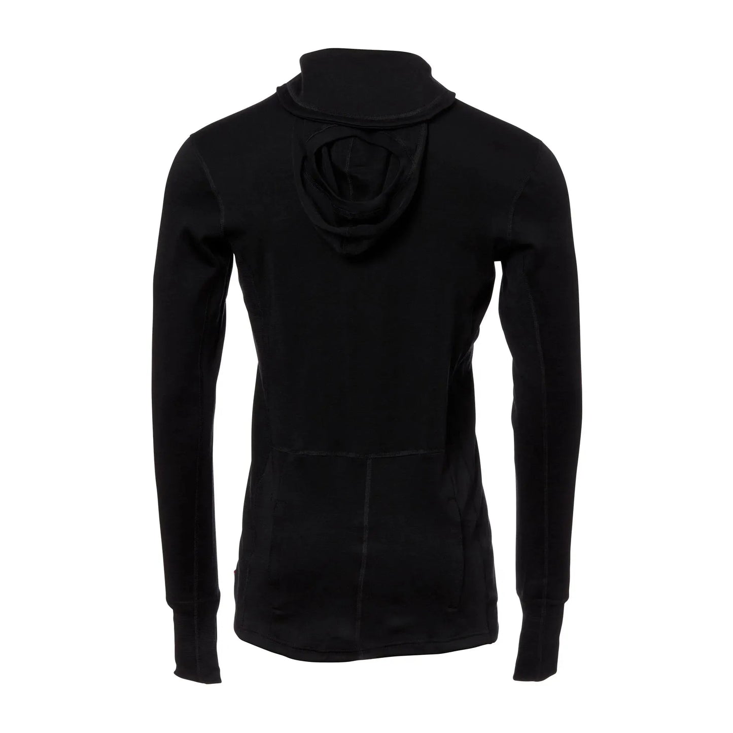 Hoodie WarmWool Sweater jet black