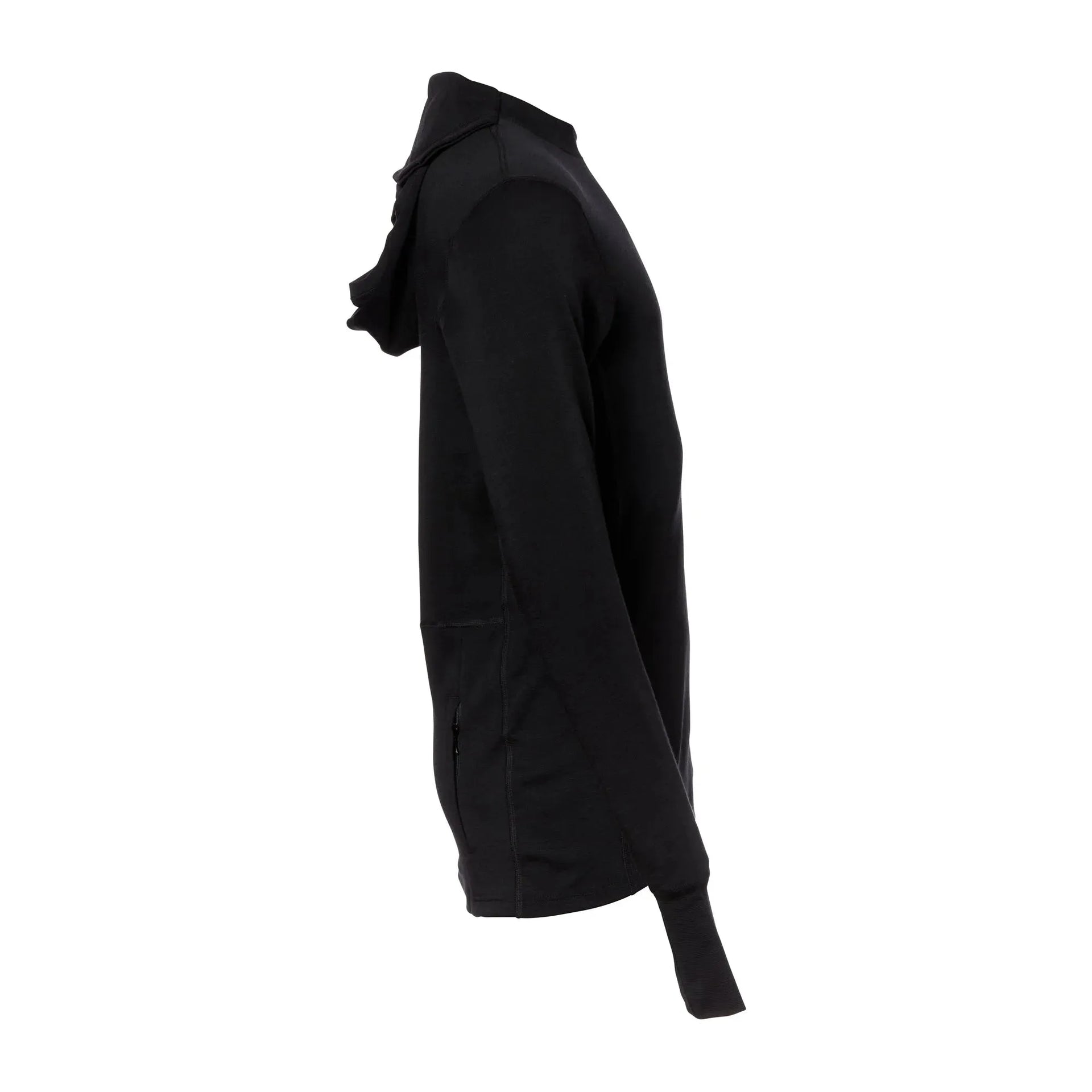 Aclima Aclima Hoodie WarmWool Sweater jet black - ASMC