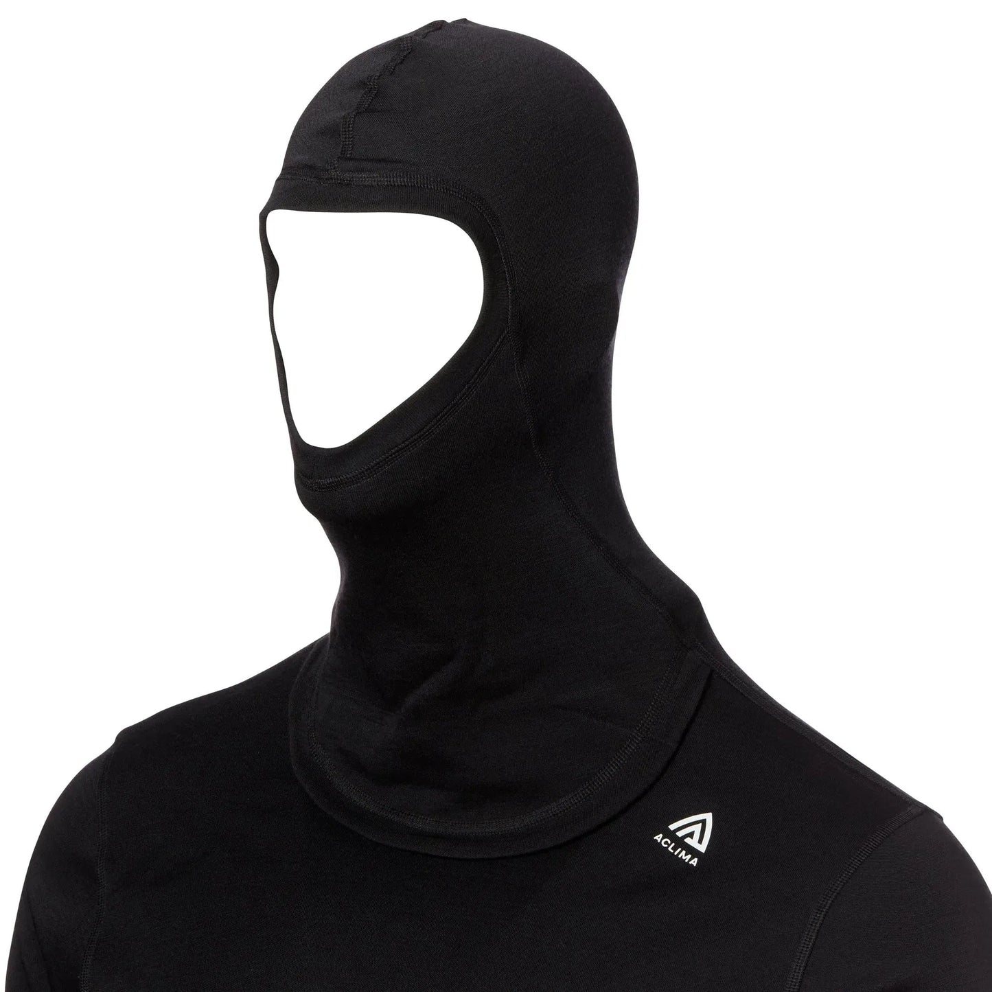 Hoodie WarmWool Sweater jet black