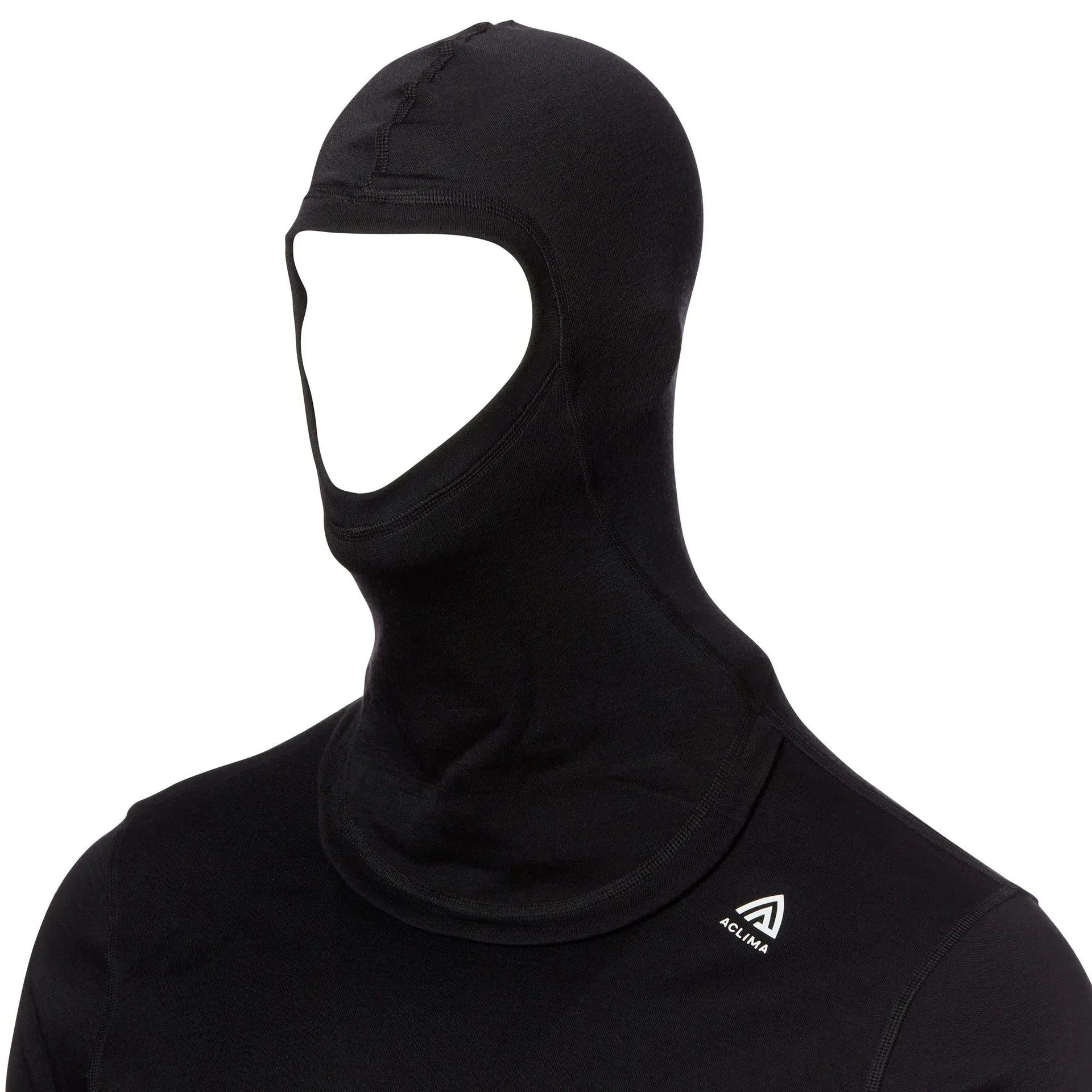 Hoodie WarmWool Sweater jet black