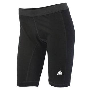 Shorts WarmWool with WindWool jet black Frauen