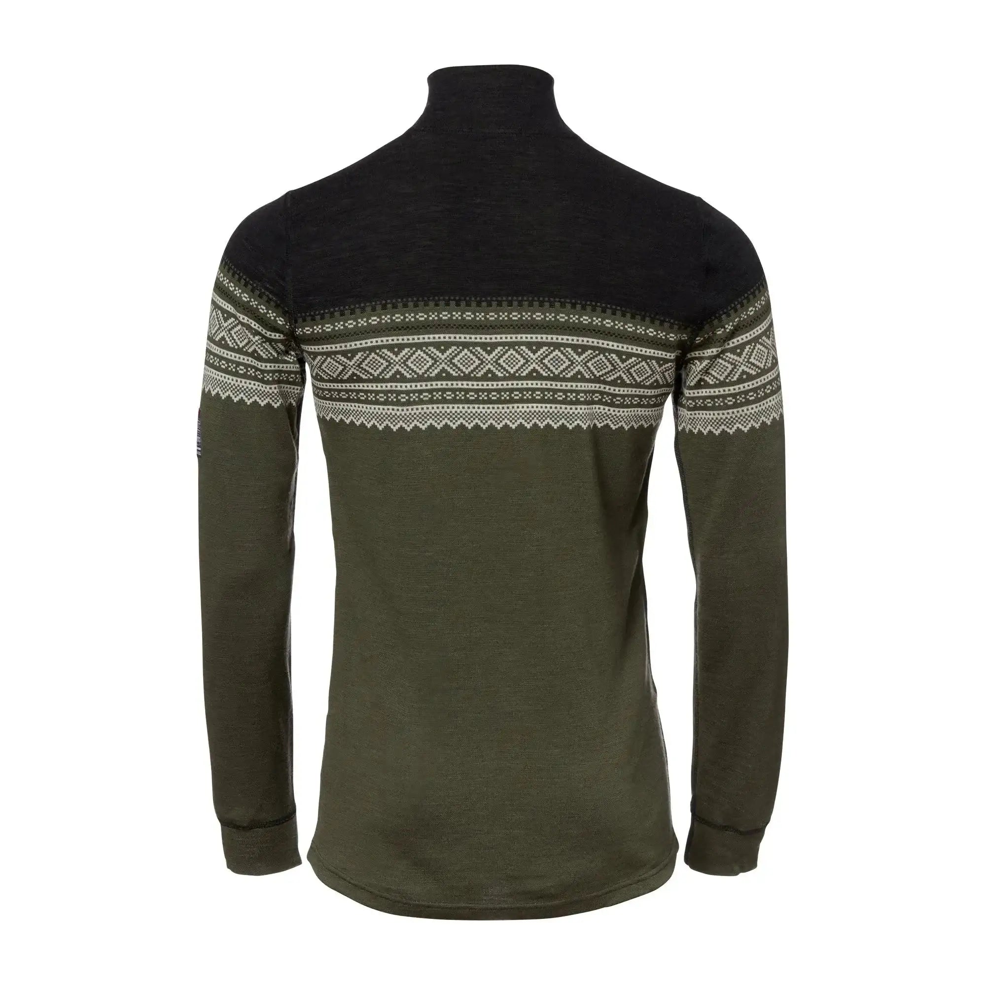 Aclima Pullover DesignWool Marius Mock Neck Zip nordmarka online