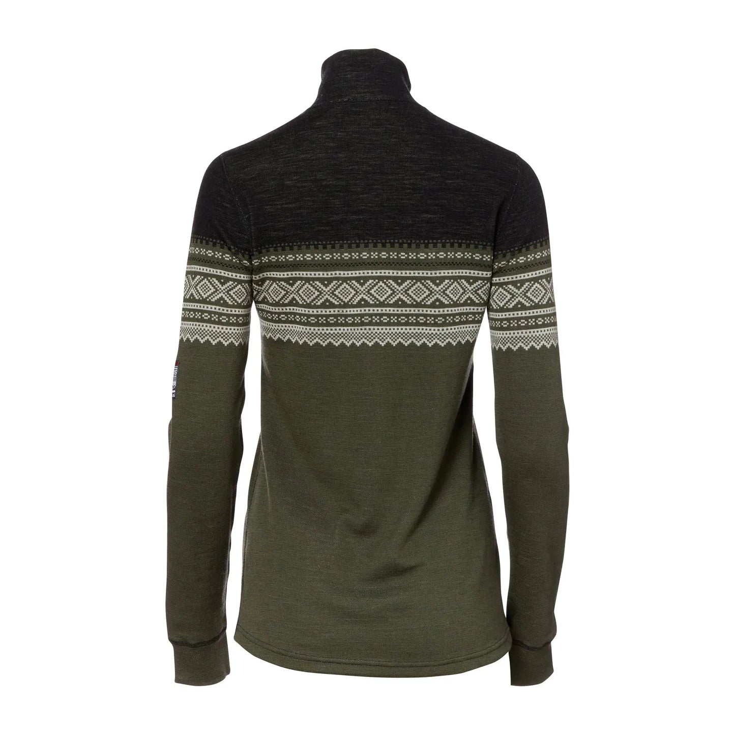 Aclima Pullover DesignWool Marius Mock Neck Zip nordmarka Frauen - ASMC