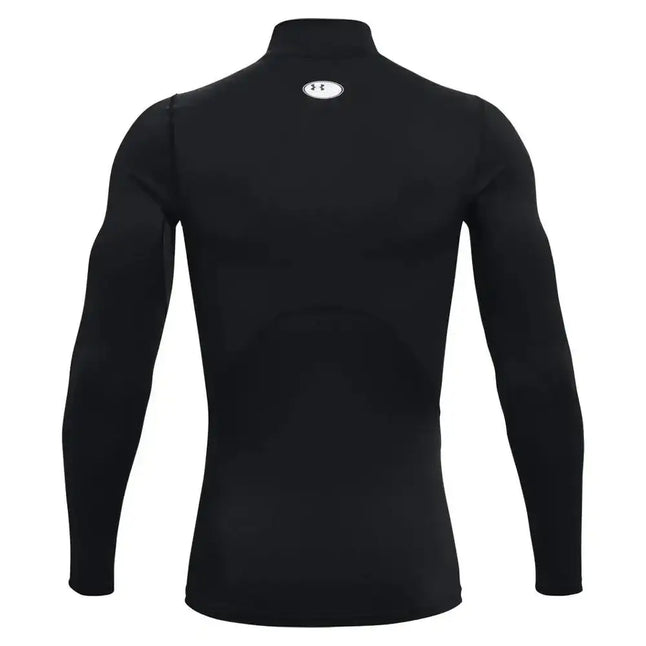 under-armour-shirt-coldgear-compression-mock-logo-schwarz-ansicht-2
