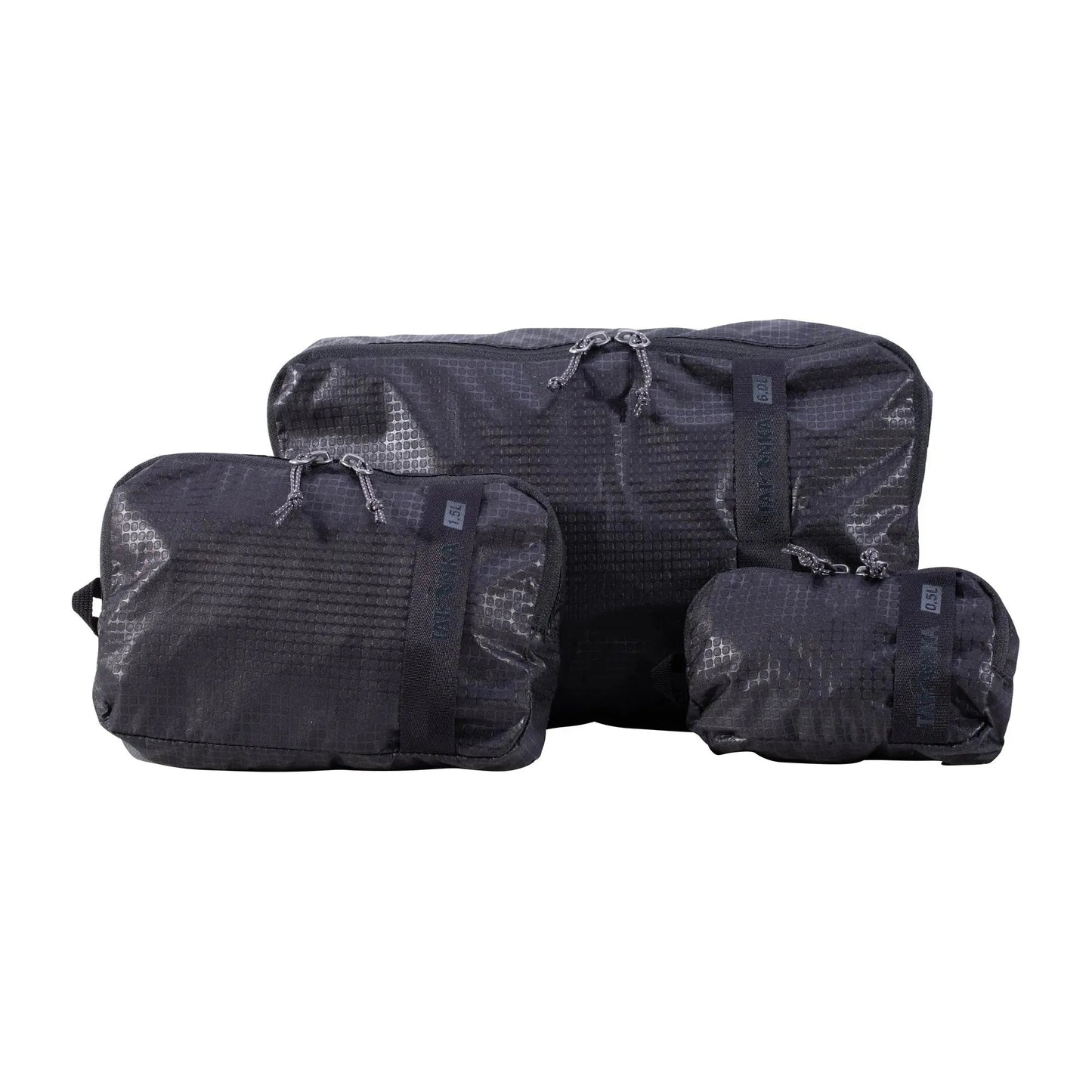 Taschen Set Stuffsack Zip III schwarz