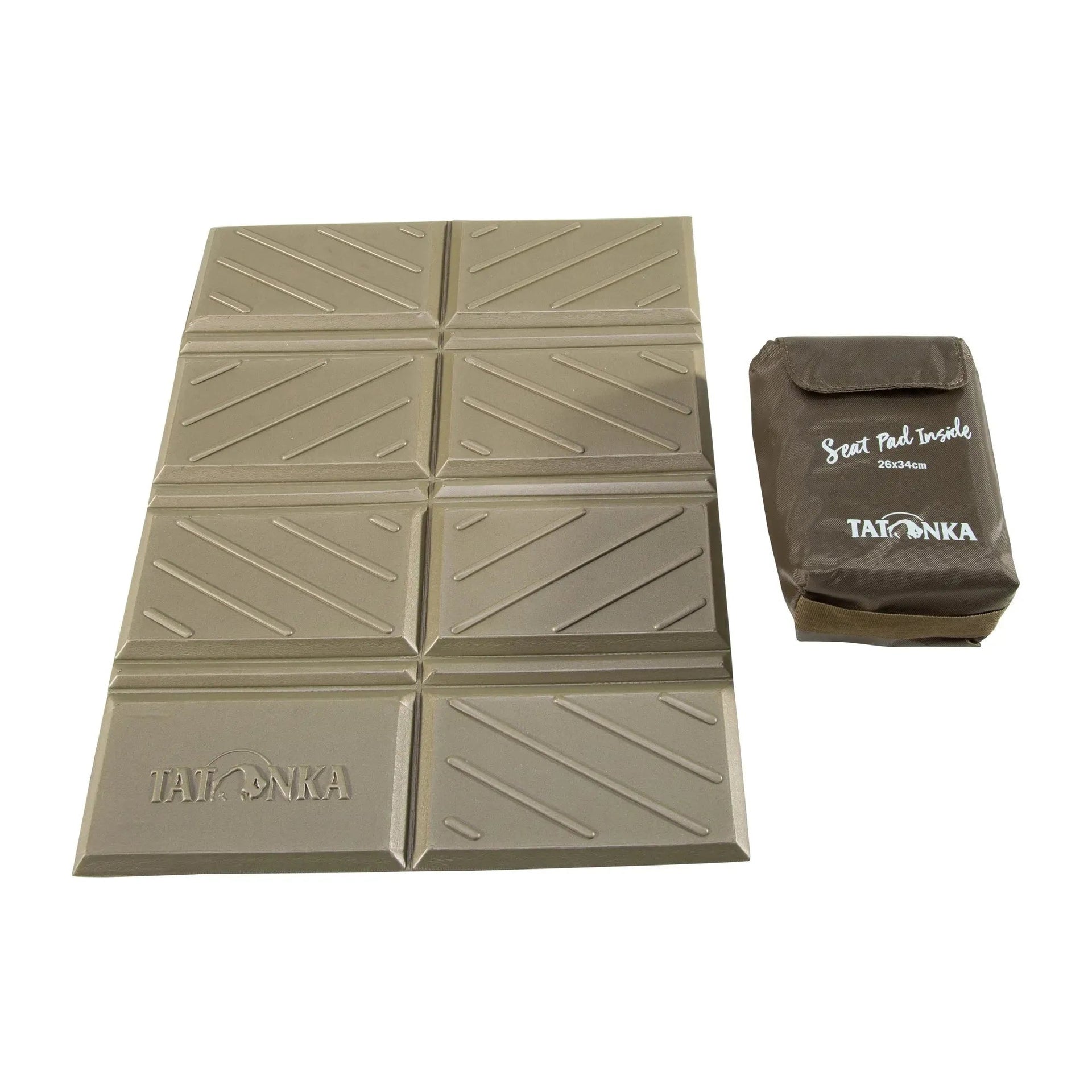 Sitzunterlage Foldable Seat Mat 26 x 34 cm oliv