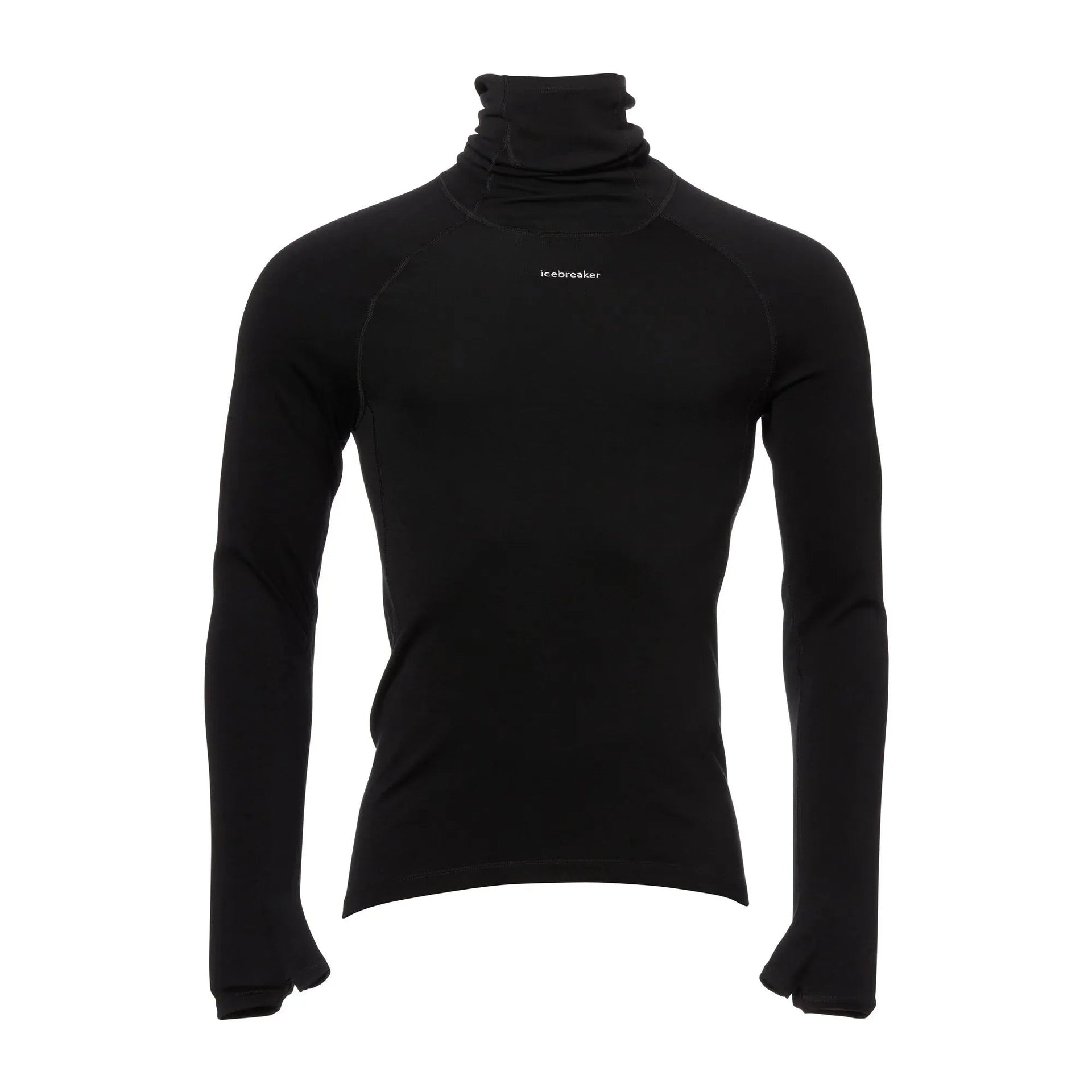 Langarmshirt Roll Neck Merino Männer