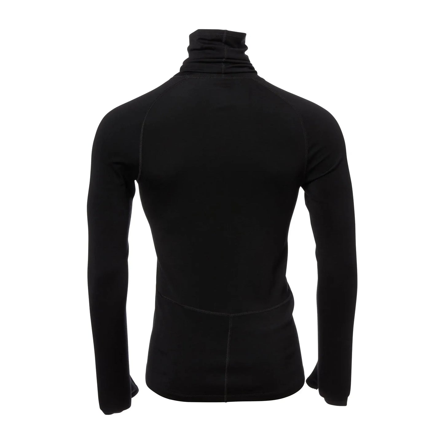 Icebreaker Icebreaker Langarmshirt Roll Neck Merino Männer schwarz - ASMC