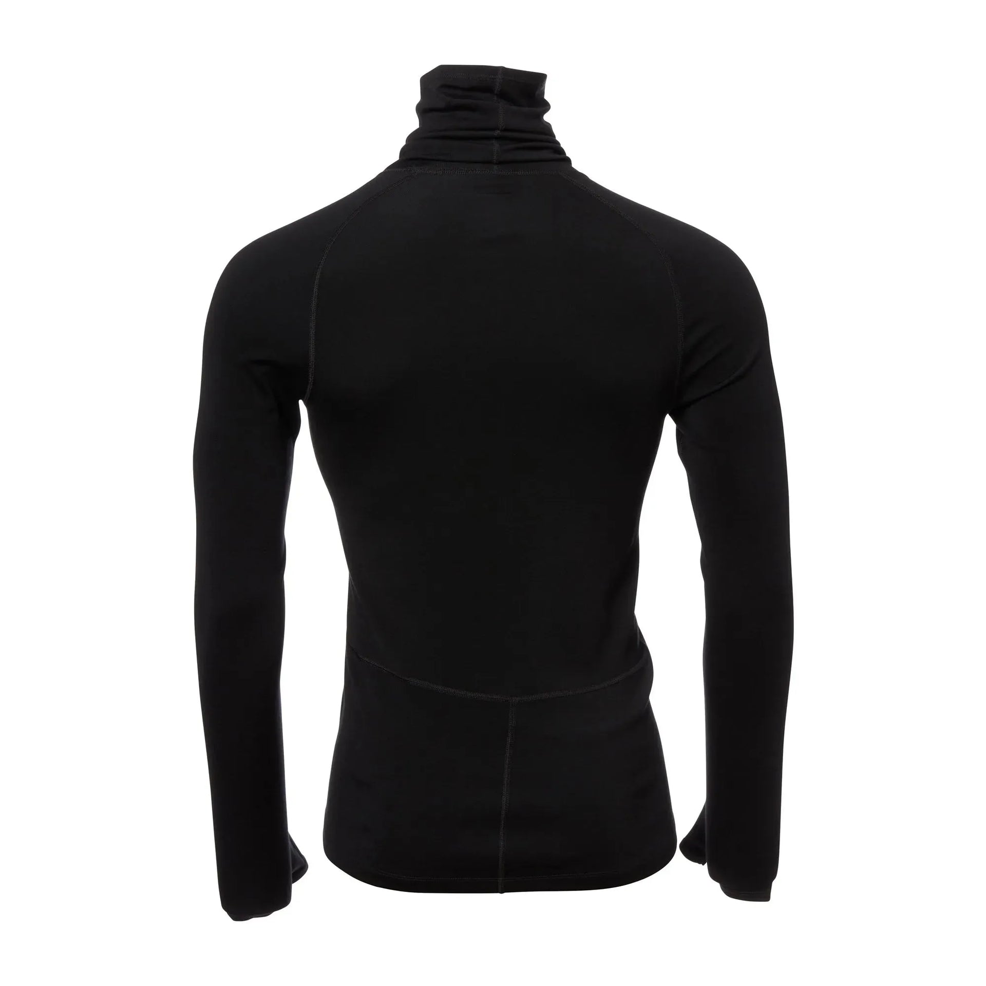 Icebreaker Icebreaker Langarmshirt Roll Neck Merino Männer schwarz - ASMC
