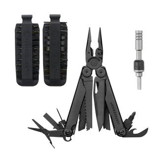 Set Wave Plus schwarz + Ratchet Driver + Bit Kit