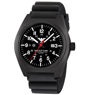 Armbanduhr Inceptor Black Steel Diverband