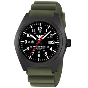 Armbanduhr Inceptor Black Steel Diverband