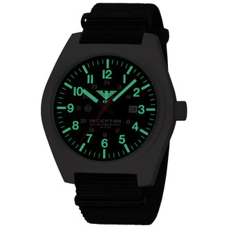 Armbanduhr Inceptor Steel Natoband