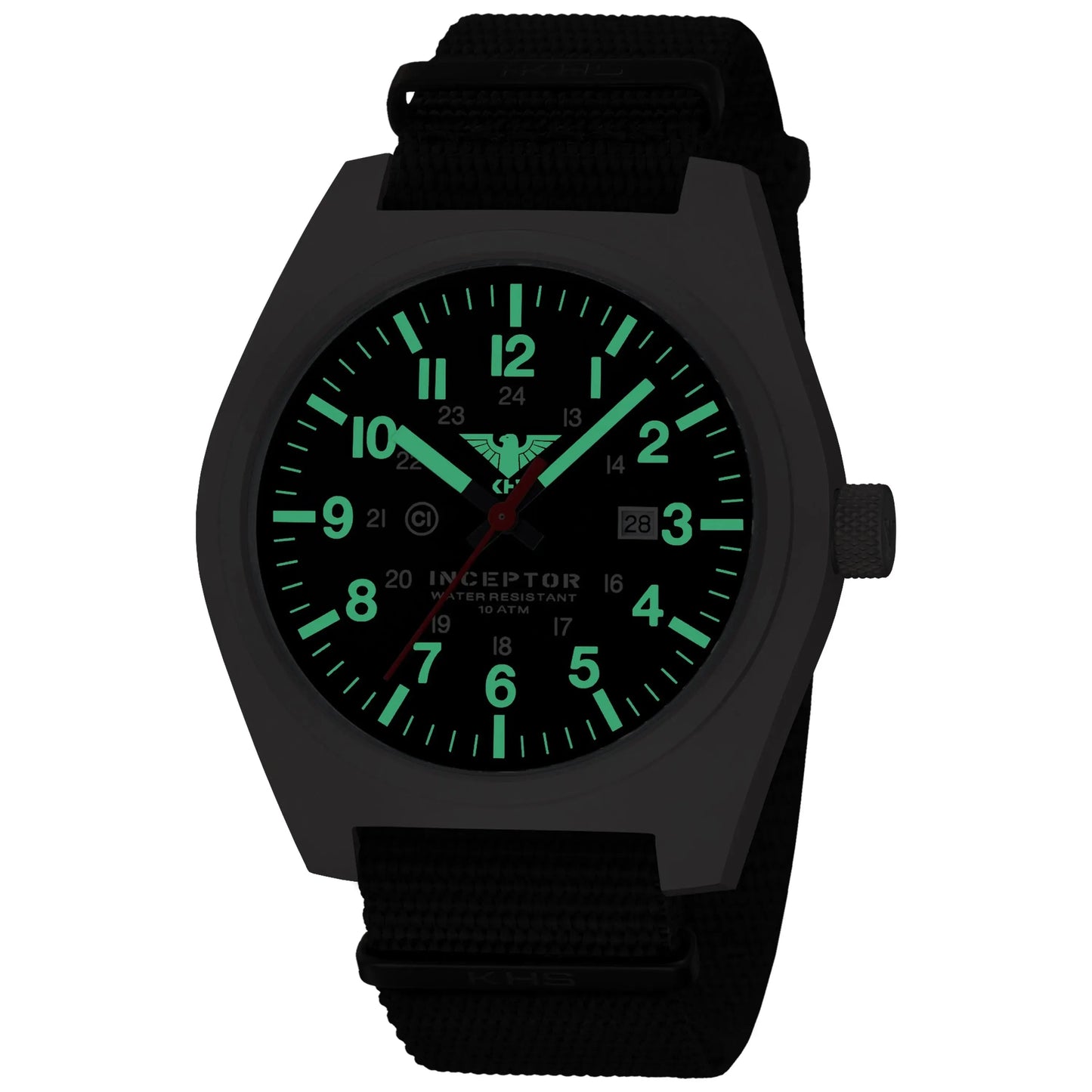 Armbanduhr Inceptor Steel Natoband