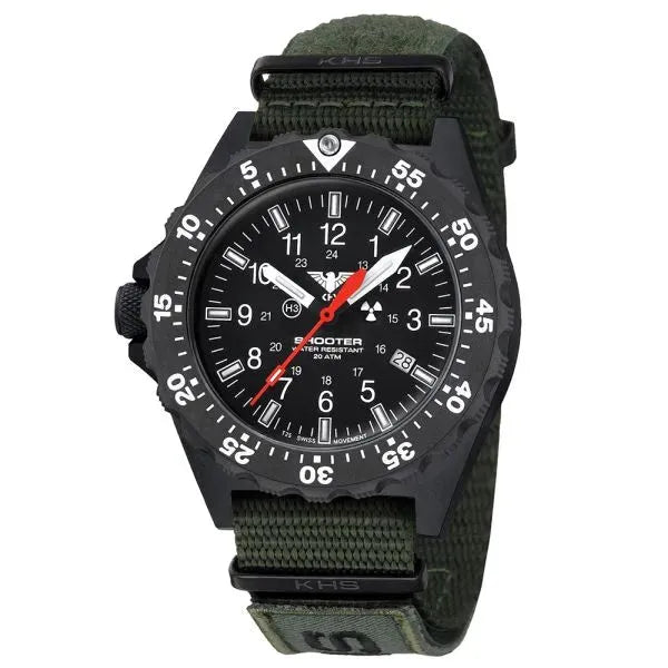KHS Armbanduhr Shooter MKII Field Natoband XTAC - ASMC