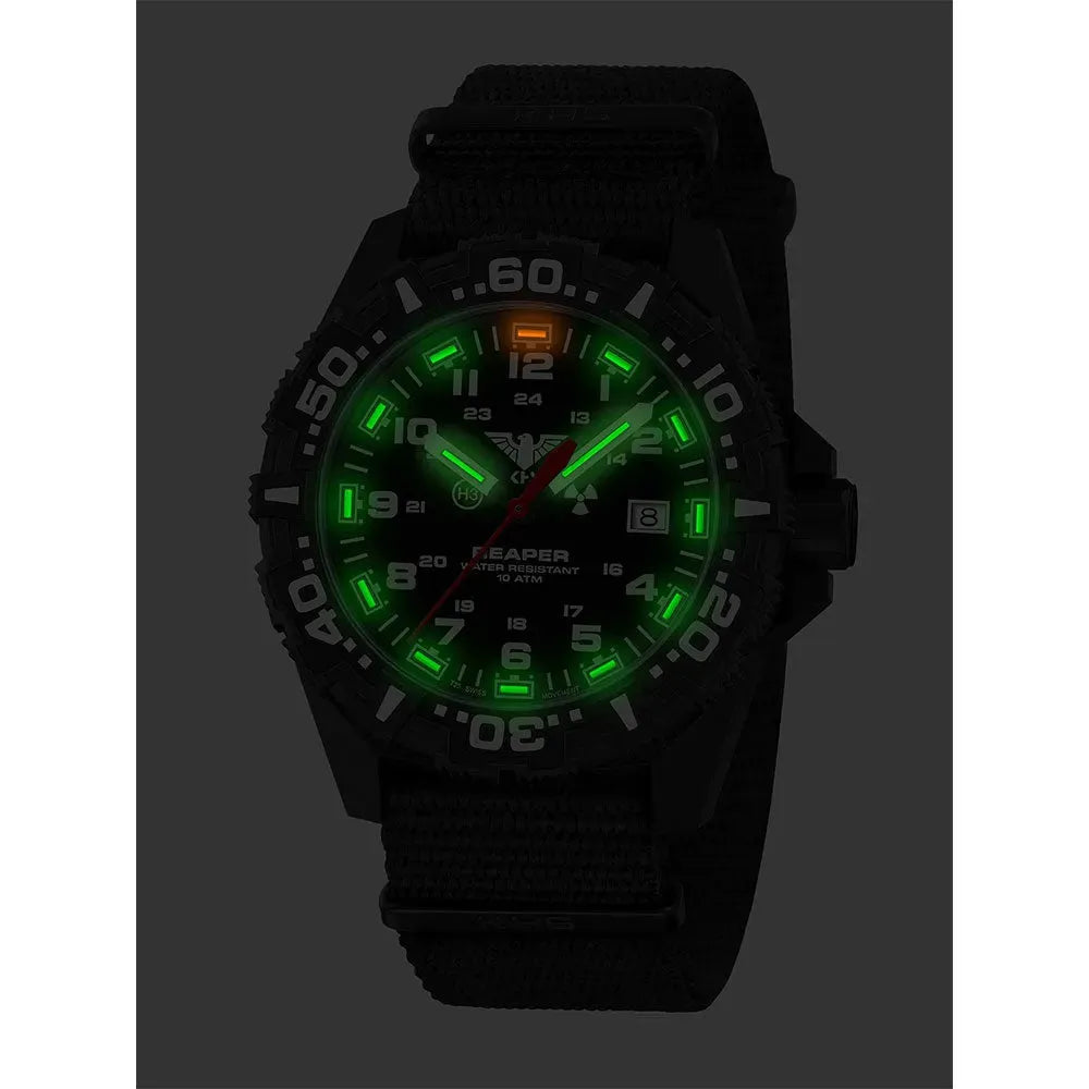 Armbanduhr Reaper MK II Field Natoband