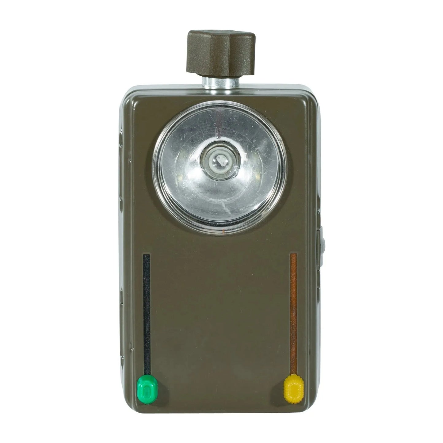 Bundeswehr Original BW Taschenlampe zweifarbig oliv gebraucht - ASMC