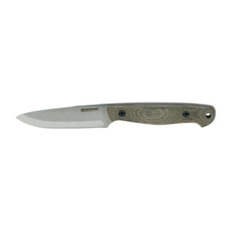 Messer Bushcraft Micarta grün