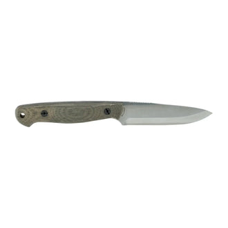 Messer Bushcraft Micarta grün