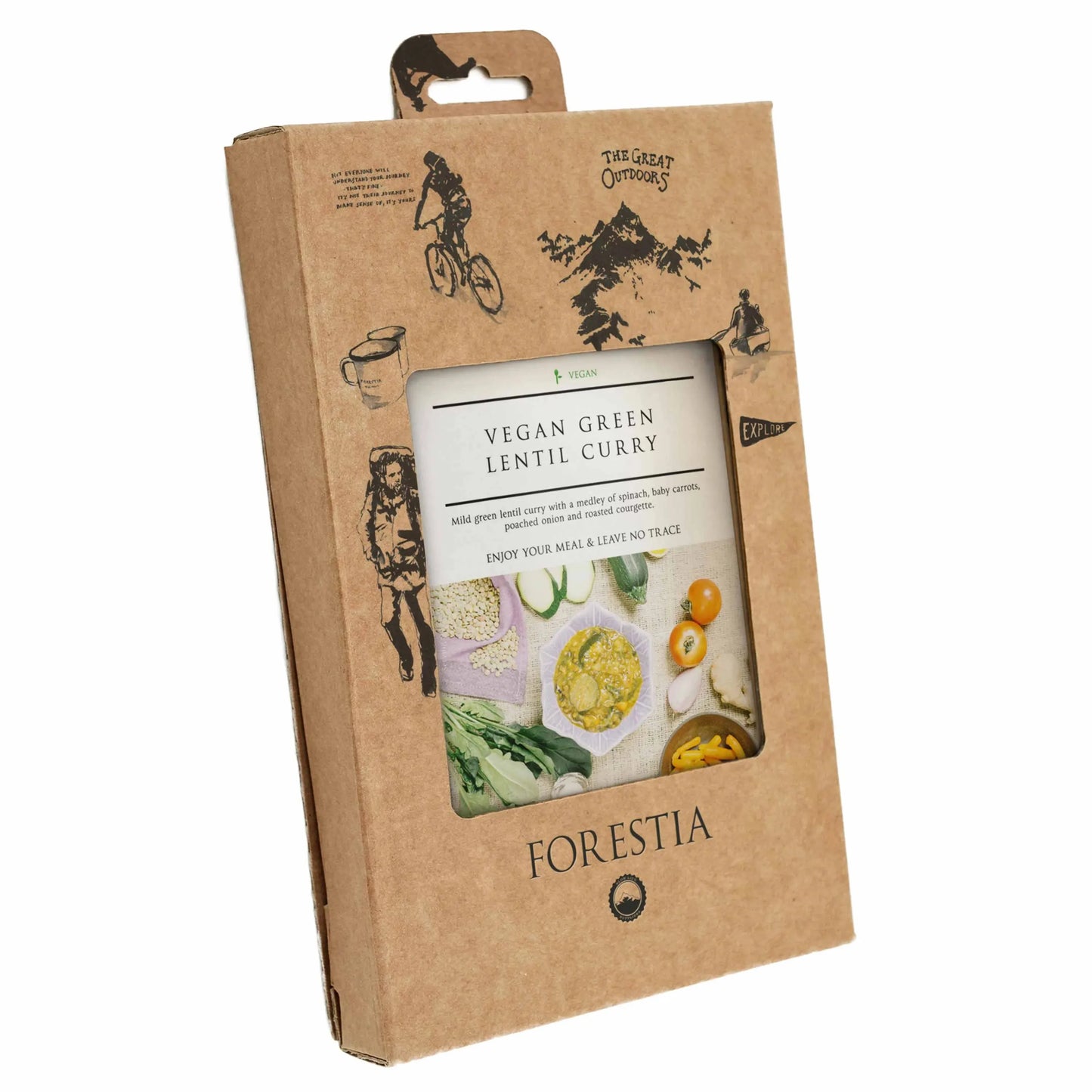 Forestia Veganes Curry mit grünen Linsen - ASMC