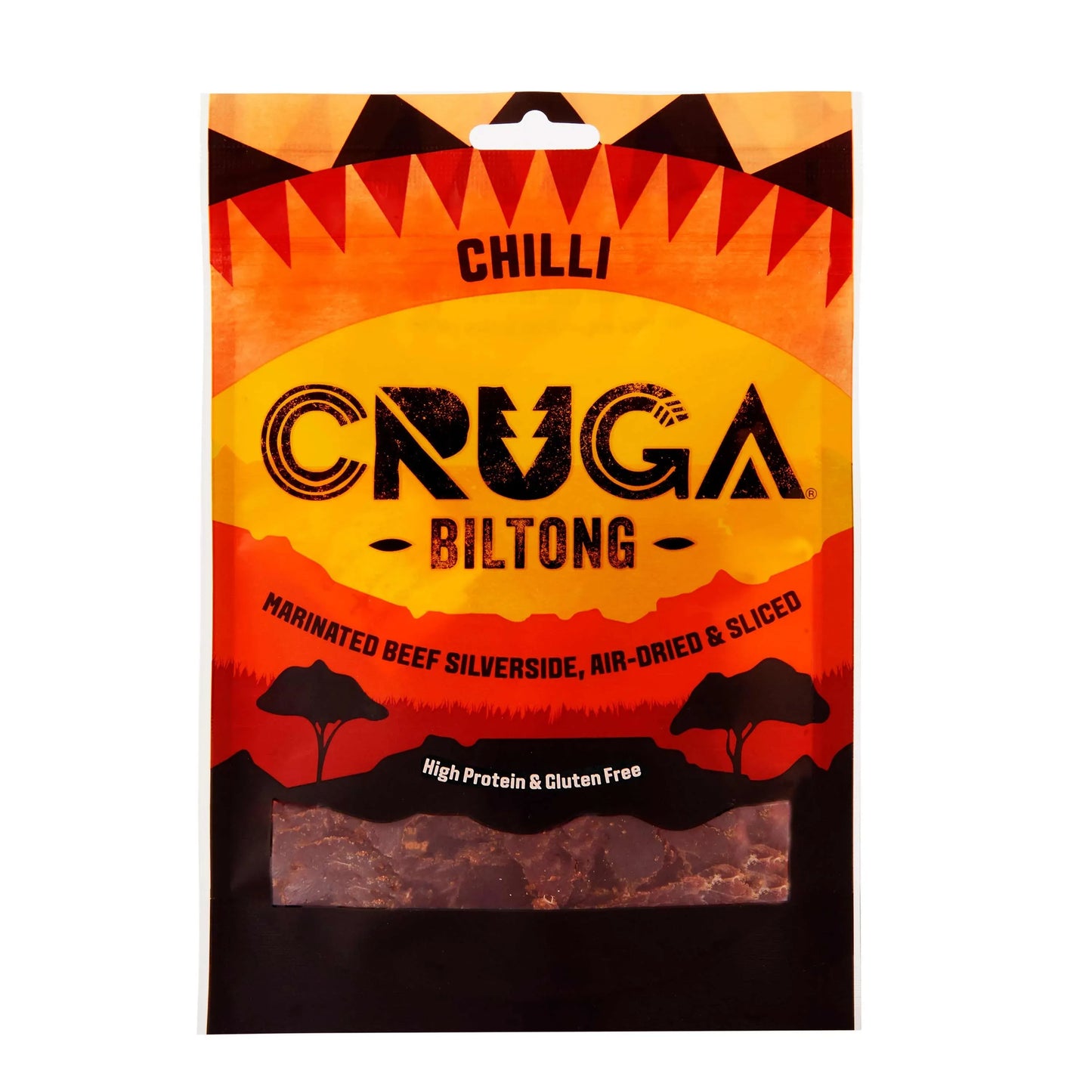 Cruga Biltong Jerky Chilli 60 g - ASMC