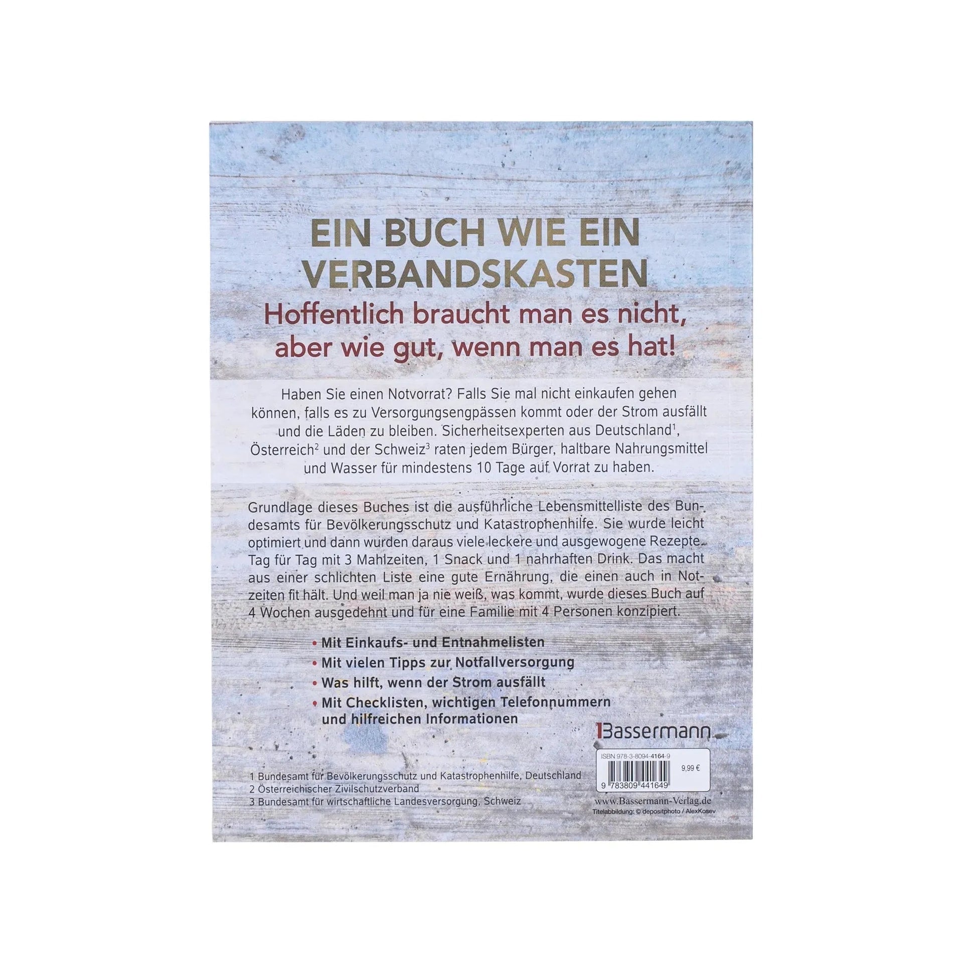 Buch Das Kochbuch für Notfall und Krise