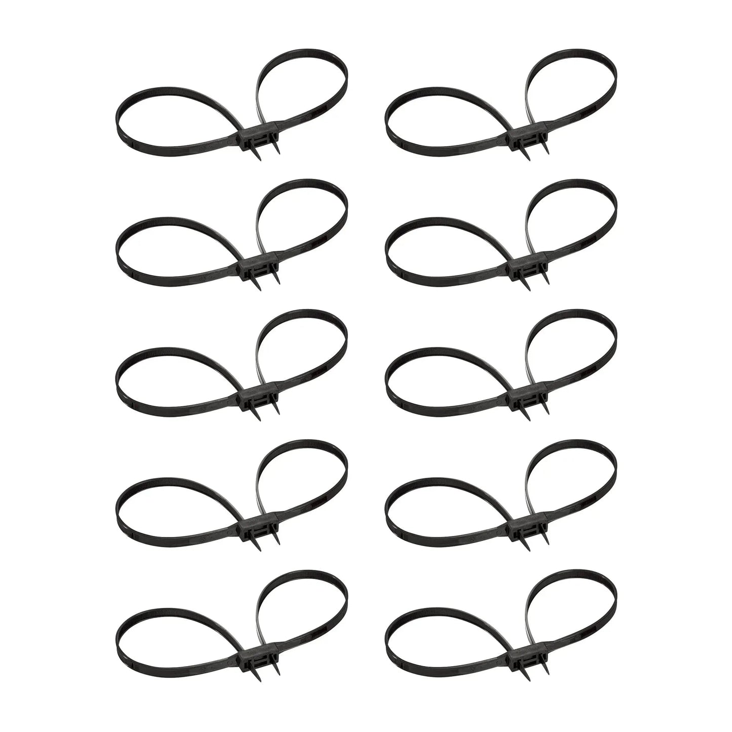 Kunststoffhandschellen 10er Pack