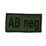 Unbekannt Abzeichen Bloodpatch AB neg - ASMC
