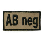 Unbekannt Abzeichen Bloodpatch AB neg - ASMC