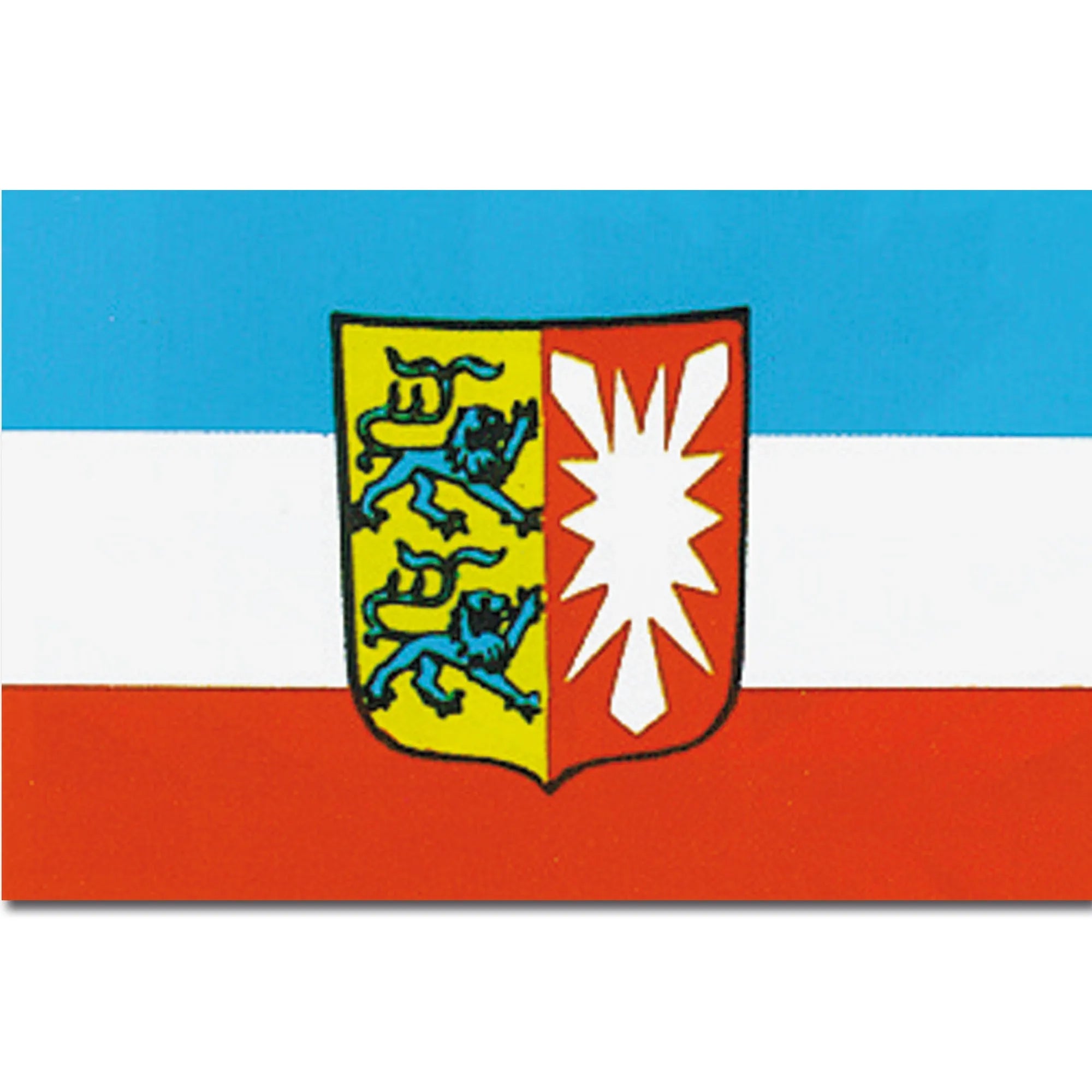Schleswig-Holstein Flagge 150x90 Cm – Wetterfest, Für Balkon, Garten & Events | Landesfahne Im Klassischen Design