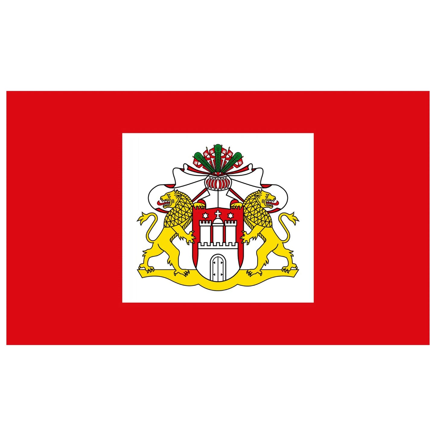 Flagge Hamburg