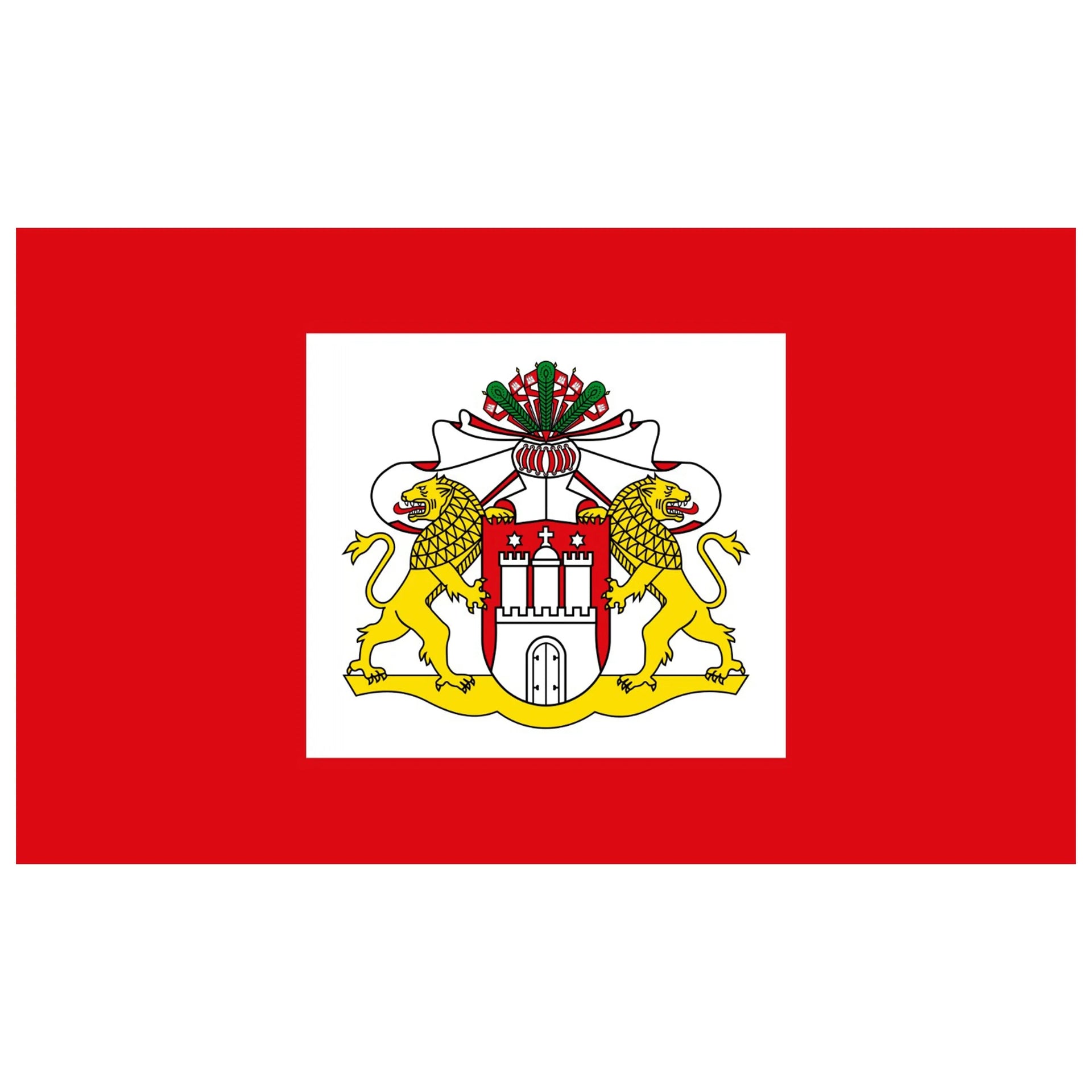 Flagge Hamburg