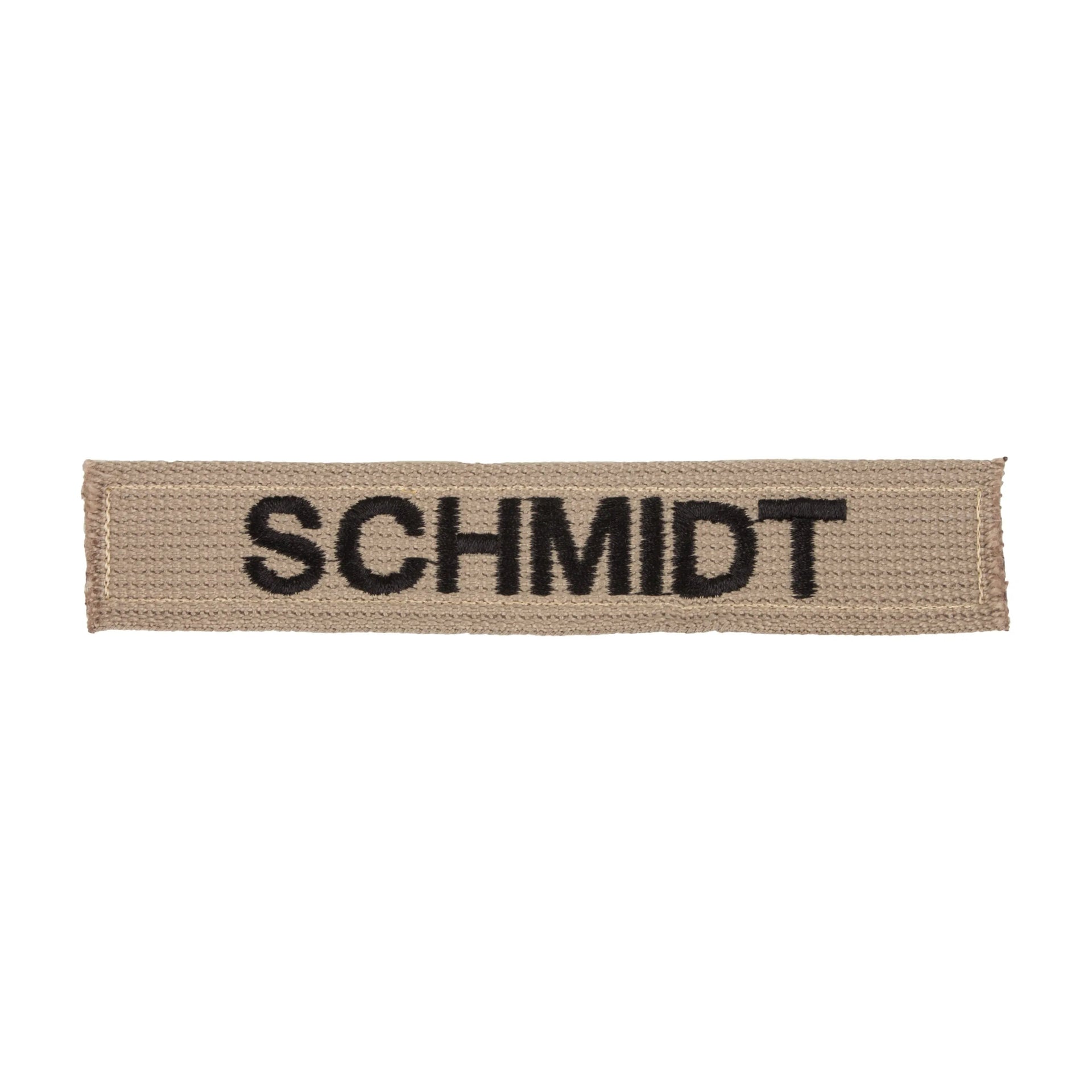 Namensbänder 5er Set Khaki