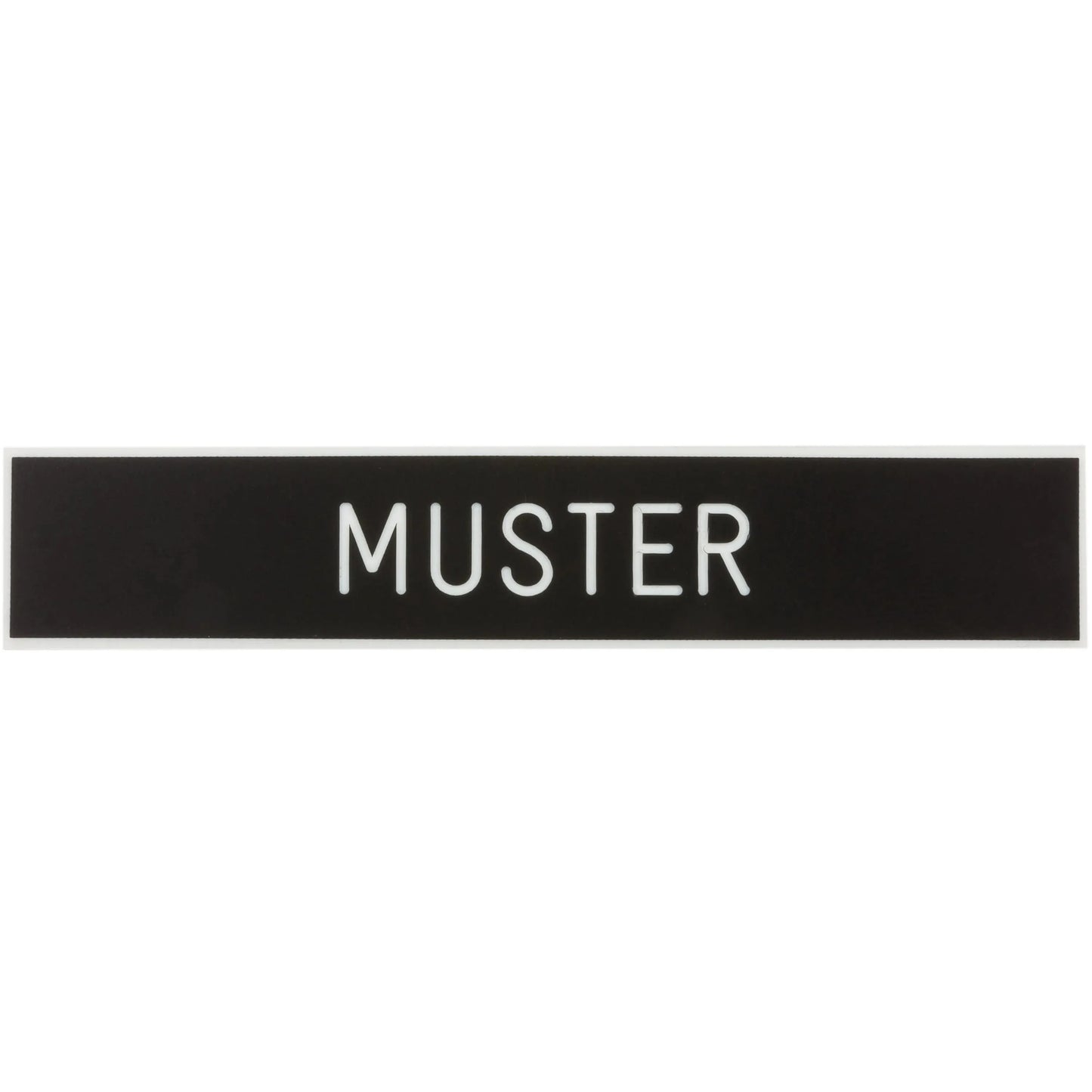ASMC Namensschild Kunststoff - ASMC