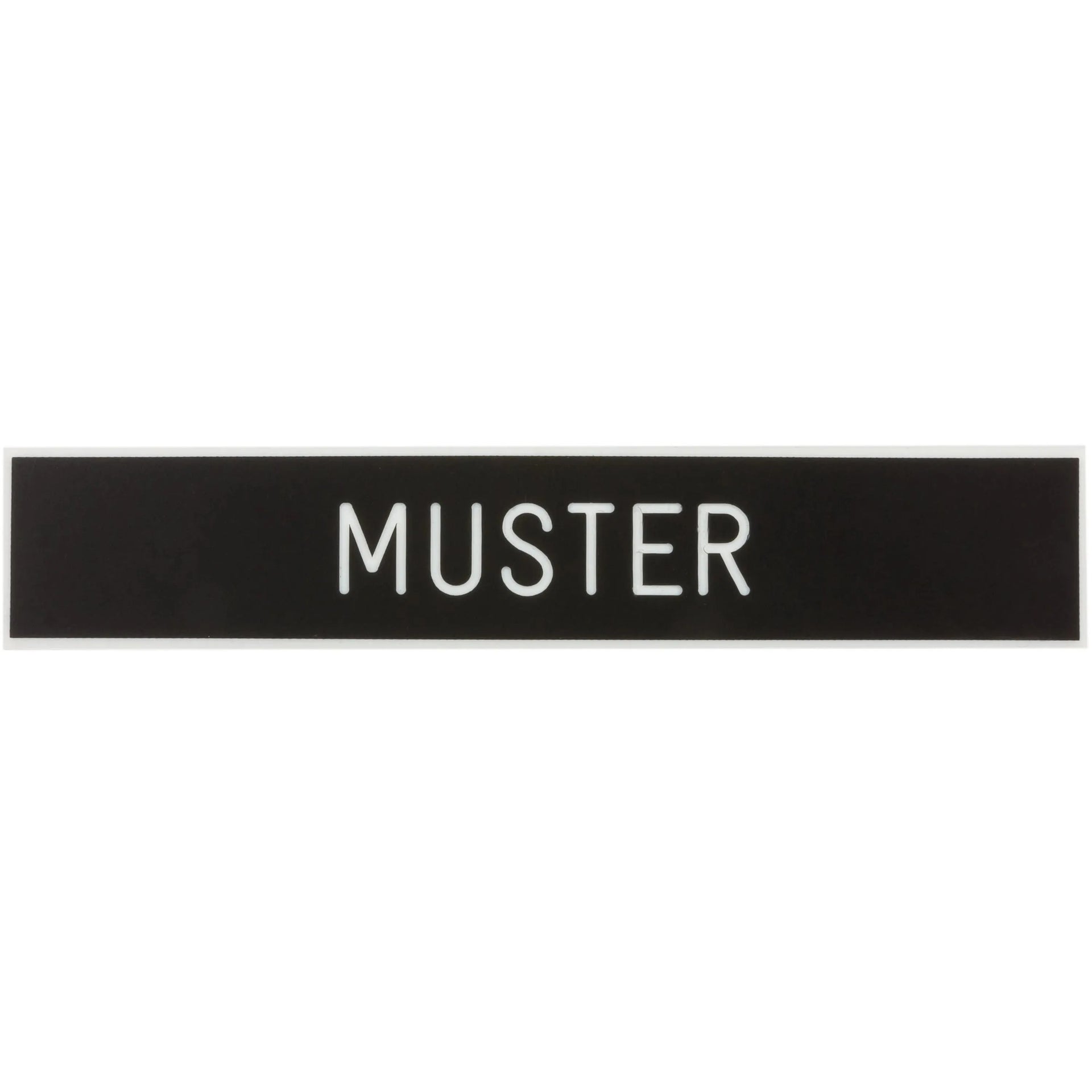 ASMC Namensschild Kunststoff - ASMC