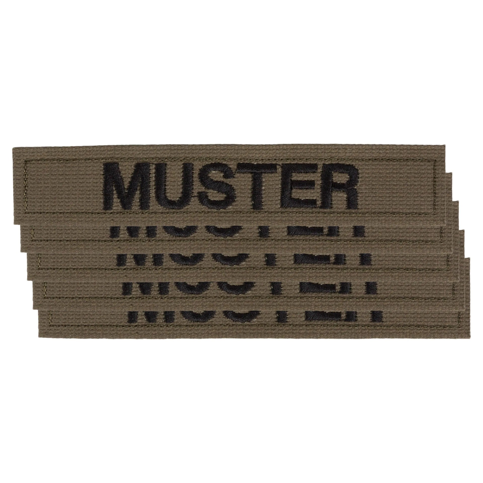 Namensbänder 5er Set Oliv