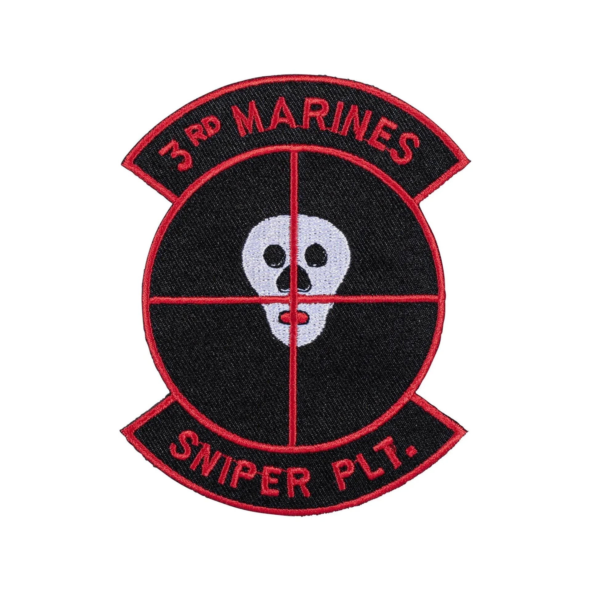 Unbekannt Abzeichen US Textil 3rd Marines Sniper Plt. - ASMC