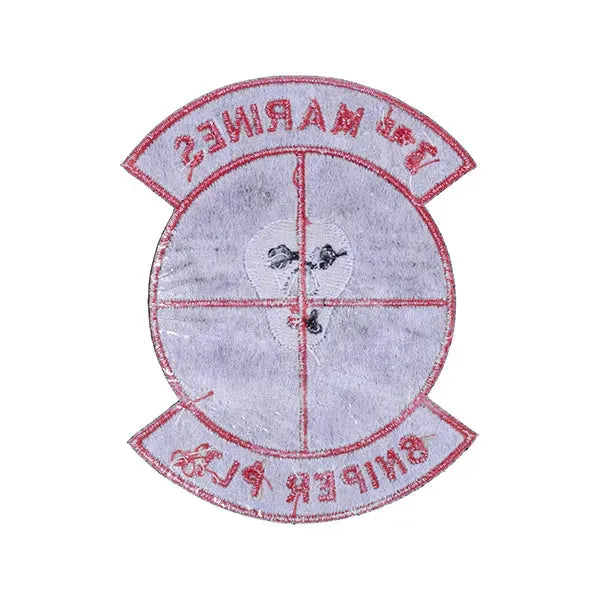 Unbekannt Abzeichen US Textil 3rd Marines Sniper Plt. - ASMC