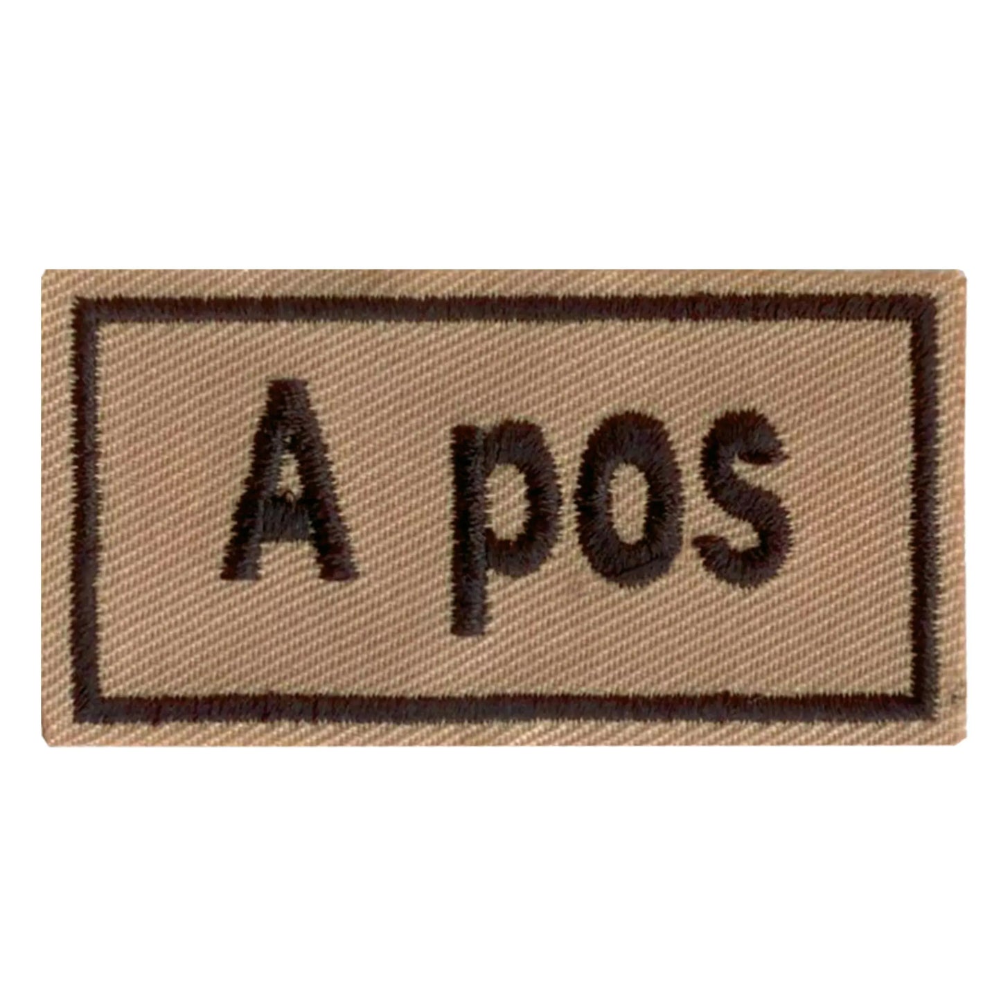 Fritzsch Abzeichen Bloodpatch A pos - ASMC