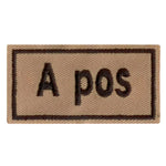 Fritzsch Abzeichen Bloodpatch A pos - ASMC
