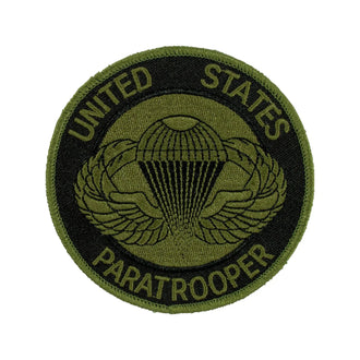 Abzeichen Springer Textil US Paratrooper oliv