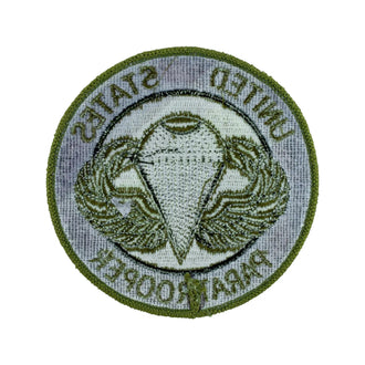 Abzeichen Springer Textil US Paratrooper oliv