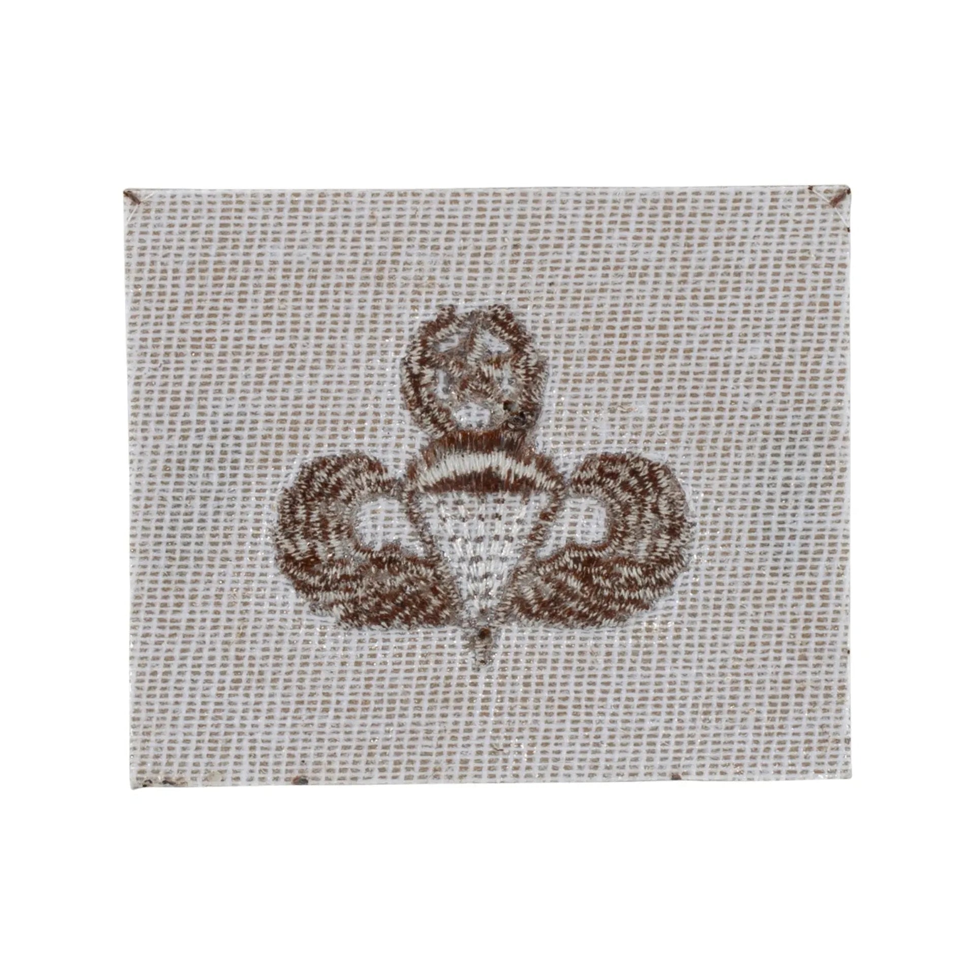 Abzeichen US Master Parachutist Textil desert