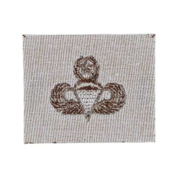 Abzeichen US Master Parachutist Textil desert